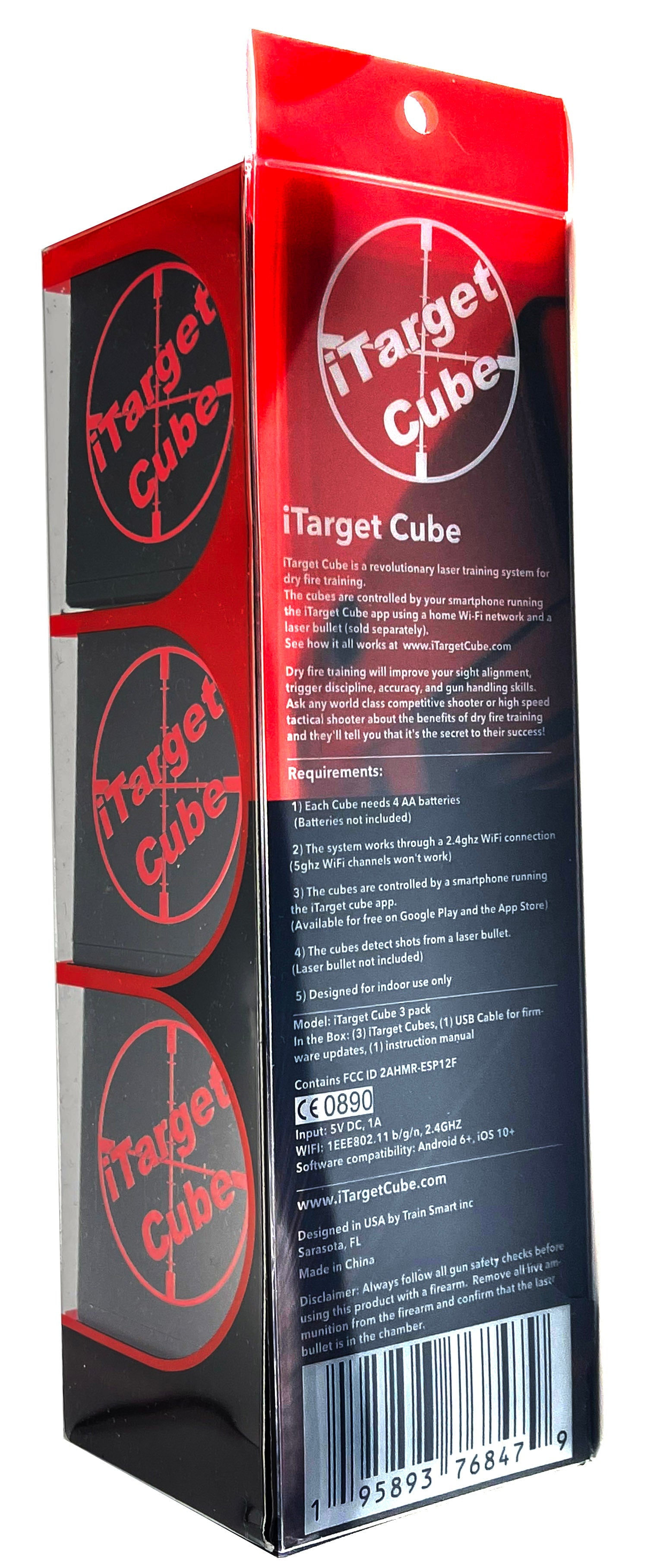 3 pack of iTarget Cubes